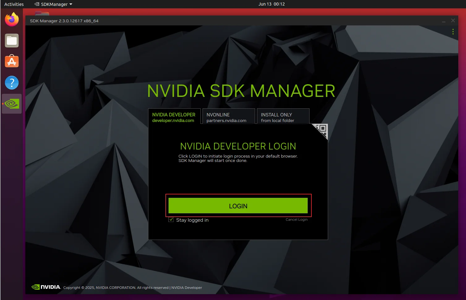 2.2 安装 SDK Manager